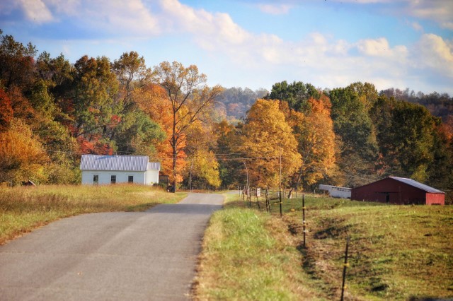 Image of Road Leading to a One Room School House by Melissa Burkhardt from Milton